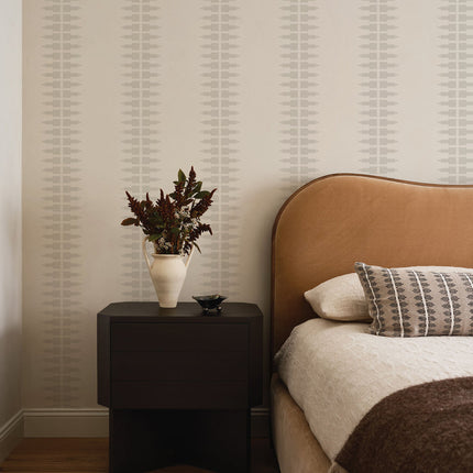Wallcolors Tapeta Ornament Line Clay - Elegant Design, Easy Applicatio