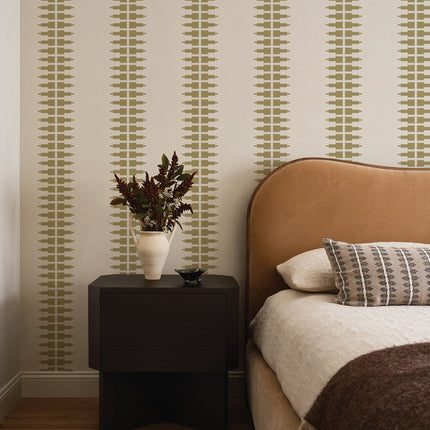 Wallcolors Tapeta Ornament Line Clay - Elegant Design, Easy Applicatio