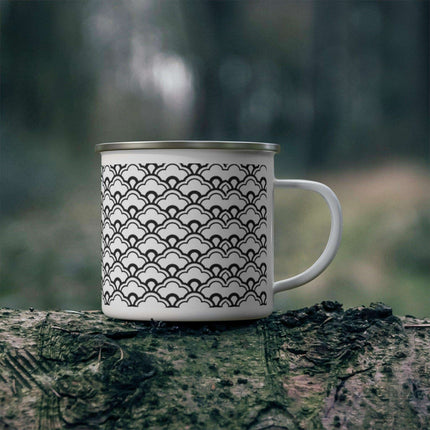Outdoor Explorer Enamel Camping Mug: Your Go-To Adventure Gear - Très Elite