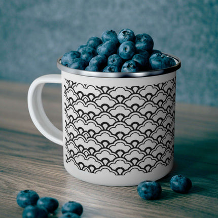 Outdoor Explorer Enamel Camping Mug: Your Go-To Adventure Gear - Très Elite
