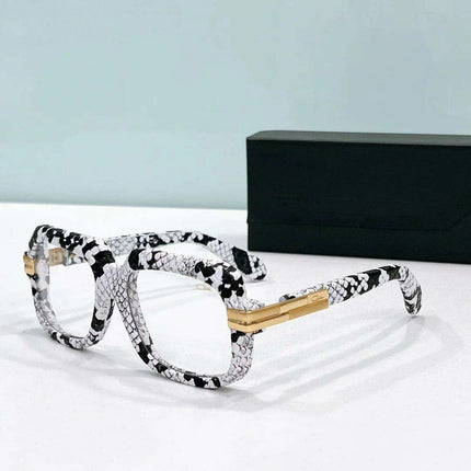 Oversized Acetate Sunglasses for Men and Women with UV Protection Clear Lenses - Très Elite