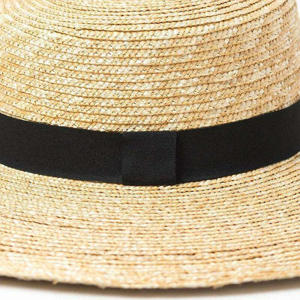 Oversized Foldable Women’s Floppy Straw Hat for Summer Beach & Sun Protection - Très Elite