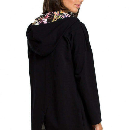 Oversized Hoodie with Unique Hood Fabric Insert - Très Elite