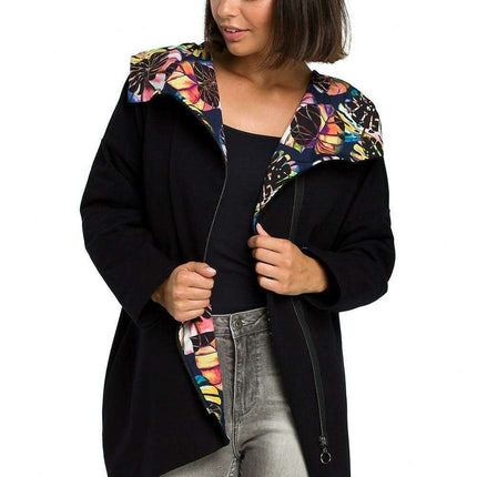 Oversized Hoodie with Unique Hood Fabric Insert - Très Elite