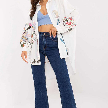 Oversized Pink Long Sleeve Shirt Model 206733 Lightweight