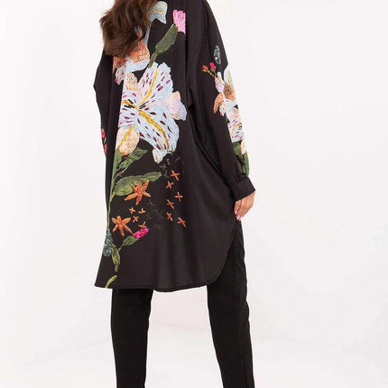 Oversized Pink Long Sleeve Shirt Model 206733 Lightweight - Très Elite
