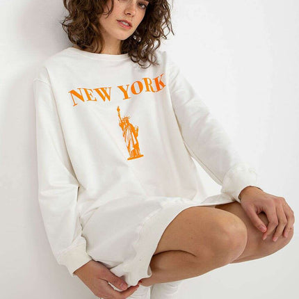Oversized Women’s Sweatshirt – Soft Cotton Blend, Modern Style - Très Elite
