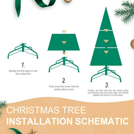 PE, PVC Christmas Tree, Green- Très Elite- Très Elite