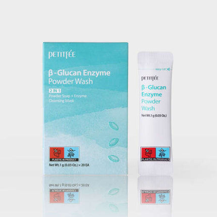 PETITFEE BETA-GLUCAN Enzyme Powder Wash 1g X 20ea - Très Elite