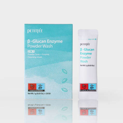 PETITFEE BETA-GLUCAN Enzyme Powder Wash 1g X 20ea - Très Elite