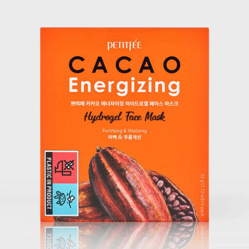 PETITFEE CACAO Energizing Hydrogel Face Mask 32g X 5ea - Très Elite