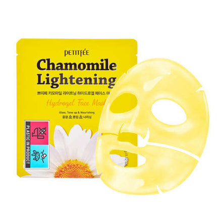 PETITFEE Chamomile Lightening Hydrogel Face Mask 32g X 5ea - Très Elite