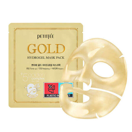 PETITFEE Gold Hydrogel Mask Pack 32g X 5ea - Très Elite
