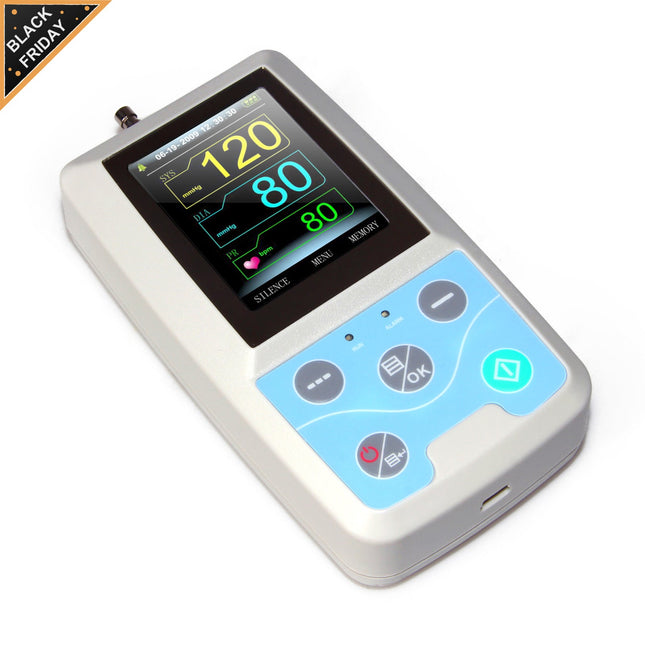 CONTEC PM50 NIBP Patient Monitor BP SpO2 PR And Dynamic Blood Pressure Alarm