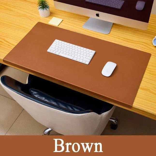 PU Leather Desk Pad with Adjustable Elbow and Wrist Support - Très Elite