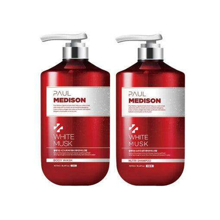 Pamper Yourself with the Paul Madison White Musk Body Wash Duo - 2 x 1077mL Bottles - Très Elite