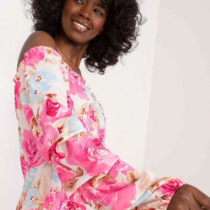 Parisian Blossom Chic Top Elegant European Versatile Blouse - Très Elite