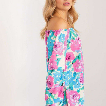 Parisian Blossom Chic Top Elegant European Versatile Blouse - Très Elite