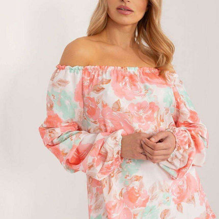 Parisian Blossom Chic Top Elegant European Versatile Blouse