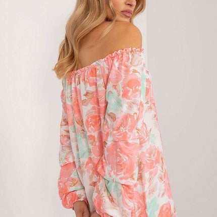 Parisian Blossom Chic Top Elegant European Versatile Blouse - Très Elite
