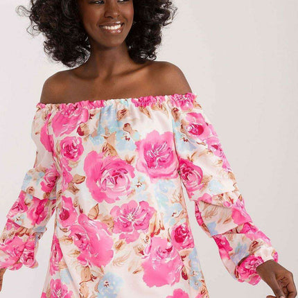 Parisian Blossom Chic Top Elegant European Versatile Blouse