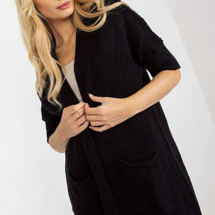 Parisian Cardigan With Pockets Three Quarter Sleeve - Très Elite