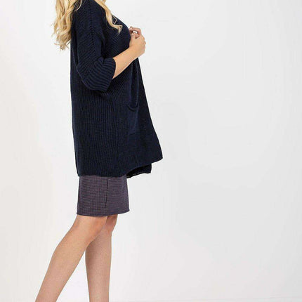 Parisian Cardigan With Pockets Three Quarter Sleeve - Très Elite