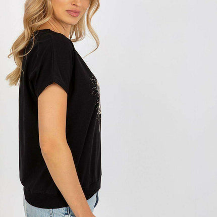 Parisian Chic Cotton Blouse Elegant European Design - Très Elite