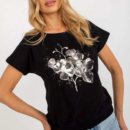 Parisian Chic Cotton Blouse Elegant European Design - Très Elite