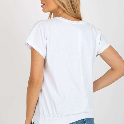 Parisian Chic Printed Blouse European Style For Women - Très Elite
