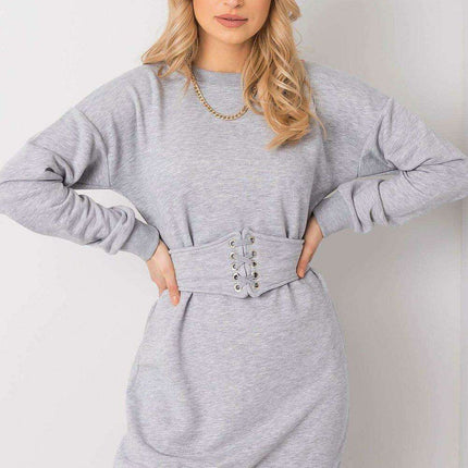 Parisian Chic Tracksuit Mini Dress For Everyday Wear - Très Elite