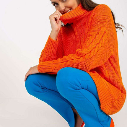 Parisian Chic Turtleneck Sweater Cozy Knit Boucle Blend - Très Elite