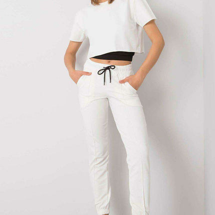 Parisian Chic Women Lounge Set With Sweatshirt Tee Trousers - Très Elite
