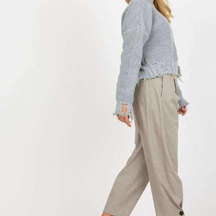 Parisian Elegance Cozy Knit Sweater For Women Warm Pullover - Très Elite