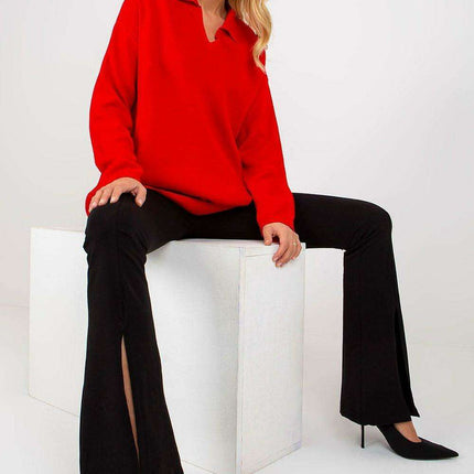 Parisian Elegance Heart Detail Sweater Rue Paris Collection - Très Elite
