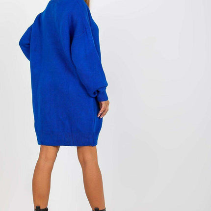 Parisian Heart Long Sleeve Knit Dress For Women Casual Wear - Très Elite