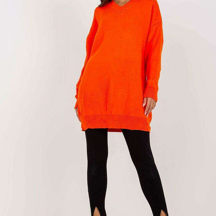 Parisian Heart Long Sleeve Knit Dress For Women Casual Wear - Très Elite