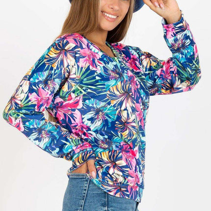Parisian Heart Velour Sweatshirt With Embellished Charm - Très Elite