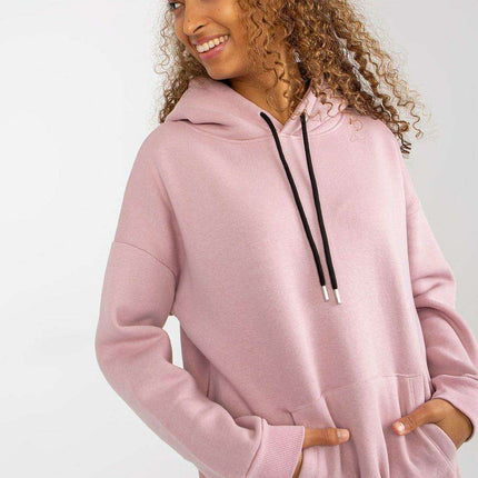 Parisian Hooded Sweatshirt With Kangaroo Pocket For Women - Très Elite