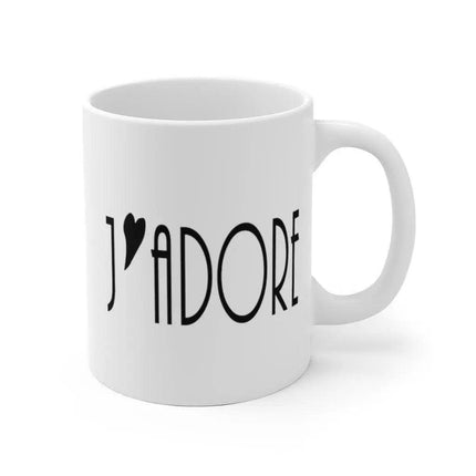 Parisian Love Story Ceramic Coffee Mug - Perfect Valentine's Day Gift