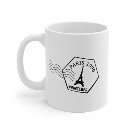 Parisian Love Story Ceramic Coffee Mug - Perfect Valentine's Day Gift