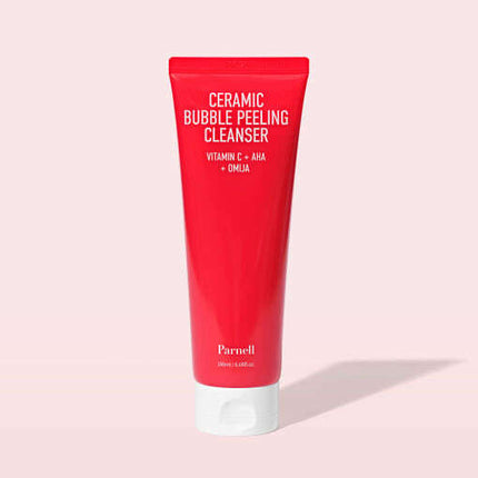 Parnell AHA Omija Ceramic Bubble Peeling Cleanser 180ml - Très Elite