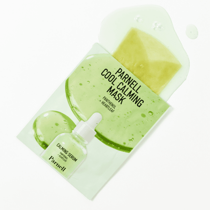 Parnell Panthenol Heartleaf Cool Calming Mask 20ml X 10ea - Très Elite