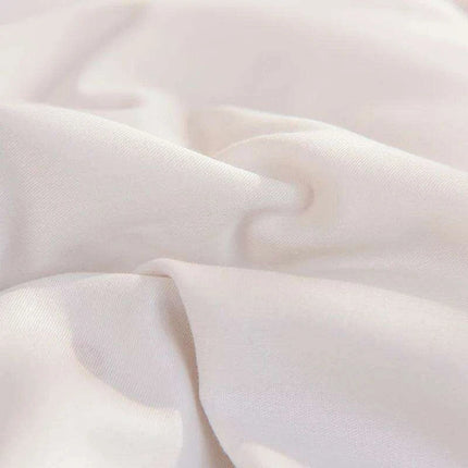 Embroidered Floral Cotton Bedding Set with Ruffled Details