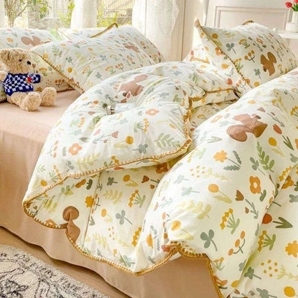 Pastoral Floral Charm Girl's Bedding Collection - Très Elite