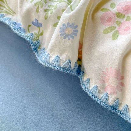 Pastoral Floral Charm Girl's Bedding Collection - Très Elite