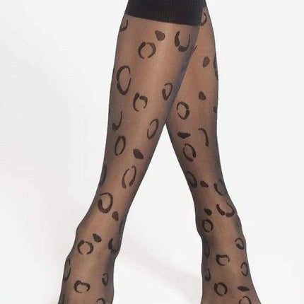 Patterned Knee High Socks 20 DEN Semi-Matte – Elegant Comfort Fit - Très Elite