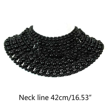 Pearl Elegance Choker and Body Chain Set - Très Elite