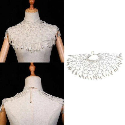 Pearl Elegance Choker and Body Chain Set - Très Elite
