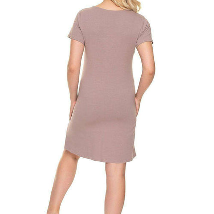 PeeKaBoo Nursing-Friendly Cotton Maternity Nightgown - Très Elite